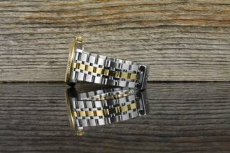 Thumbnail von Tudor Prince Date Gold Linen Dial 74033 unpoliert - Vintage Zertifikat