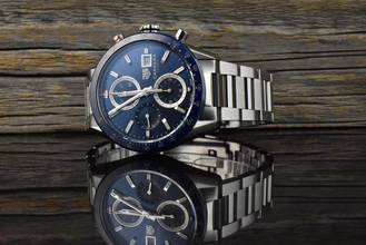 Thumbnail von TAG Heuer Carrera Calibre 16 Chronograph Blue Ceramic unpoliert Box & Papiere 2020