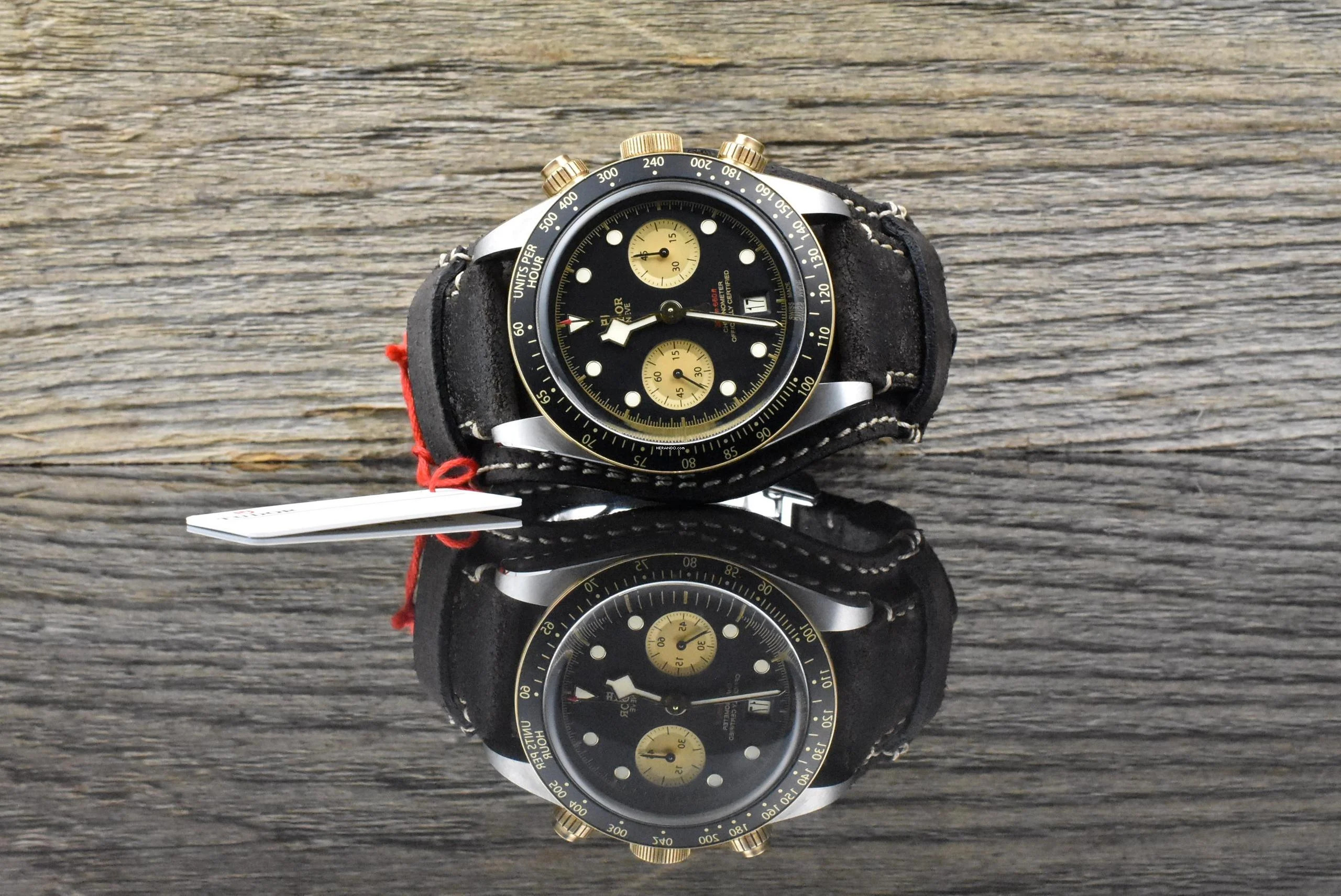 Tudor Black Bay Chrono 79363N Stahl / Gold Black Panda Dial - Full Set 2021