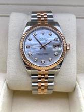 Thumbnail von Rolex Datejust 31 Stahl/Rose Jubilee M.O.P Diamond Dial With box and papers like new 2013