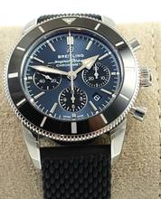 Thumbnail von Breitling Superocean Heritage Chronograph B01 Blue New goods Box+Papers