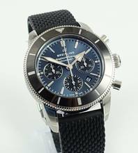 Thumbnail von Breitling Superocean Heritage Chronograph B01 Blue New goods Box+Papers