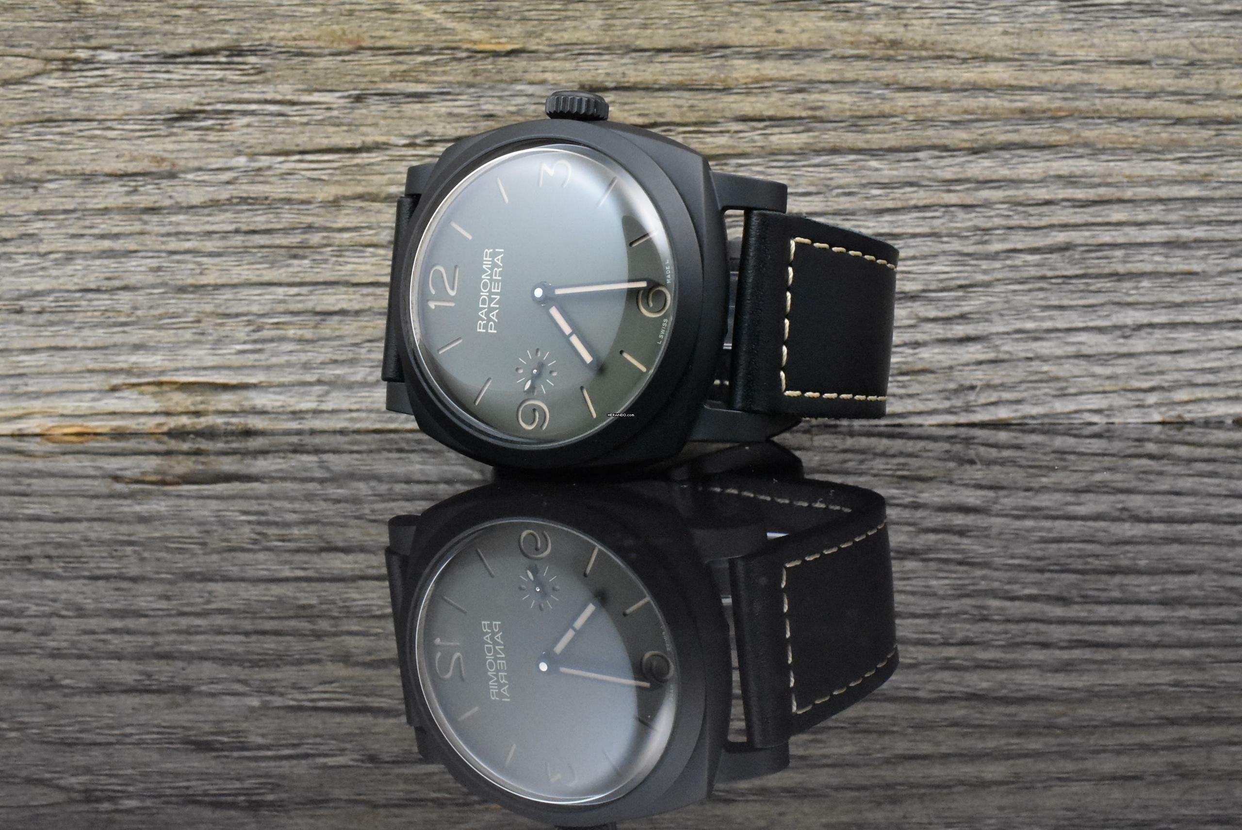 Panerai Radiomir 1940 3 Days Ceramic / Military Green 48MM - Full Set