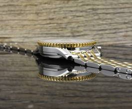 Thumbnail von Breitling Old Navitimer D13022 Blue Dial Stahl Gold very Nice Vintage B&P 1995