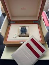 Thumbnail von Omega De Ville Prestige Co Axial Blue 39,5MM Automatic - Full Set 2017