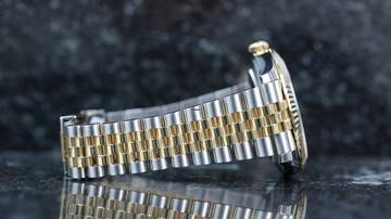 Thumbnail von Rolex Datejust 41 Steel Gold - Black - like New - Fullset - 04/2023