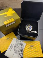 Thumbnail von Breitling Chronomat A13050.1 Service Stahl / Gold - Vintage Full Set 1999