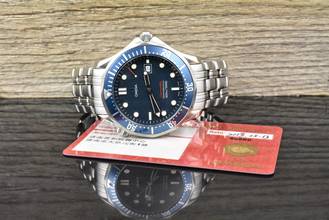 Thumbnail von Omega Seamaster Diver 300 M 41MM James Bond - Quarz - Blue Wave Dial 2013