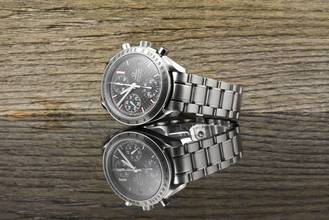 Thumbnail von Omega Speedmaster Racing Date 39 Limited Michael Schumacher 3519.50 Carbon Dial Full Set