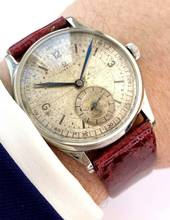 Thumbnail von Omega Classic Sector Dial Oversize Jumbo 37mm Serviced 26.5 sob ck 859 Vintage ck859