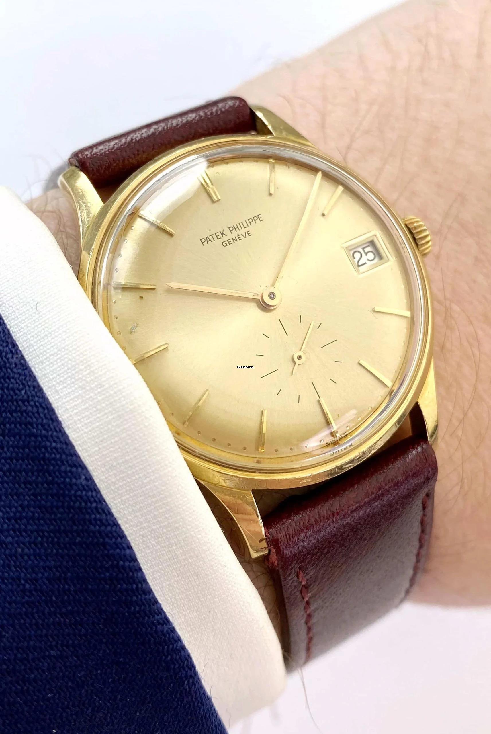 Patek Philippe Calatrava Vollgold Automatik Vintage ref 3514 3514