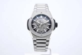 Thumbnail von Hublot Big Bang Integrated Time Only 40MM Full Titanium Skeleton Dial - 24 Months Warranty 456.NX.0170.NX