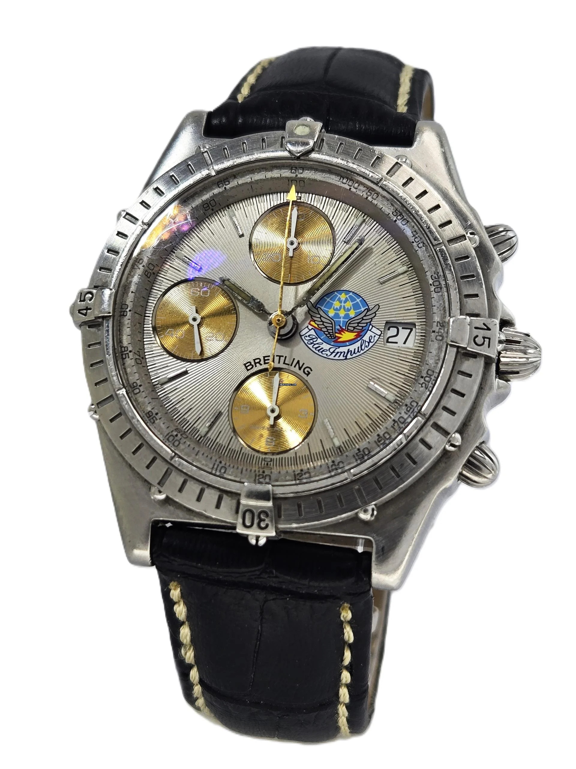 Breitling Chronomat blue impulse limited Edition with Papers!