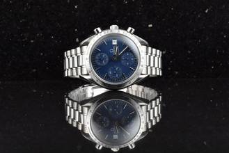 Thumbnail von Omega Speedmaster Date Automatic 39MM 35118000 Blue Dial Vintage 1994