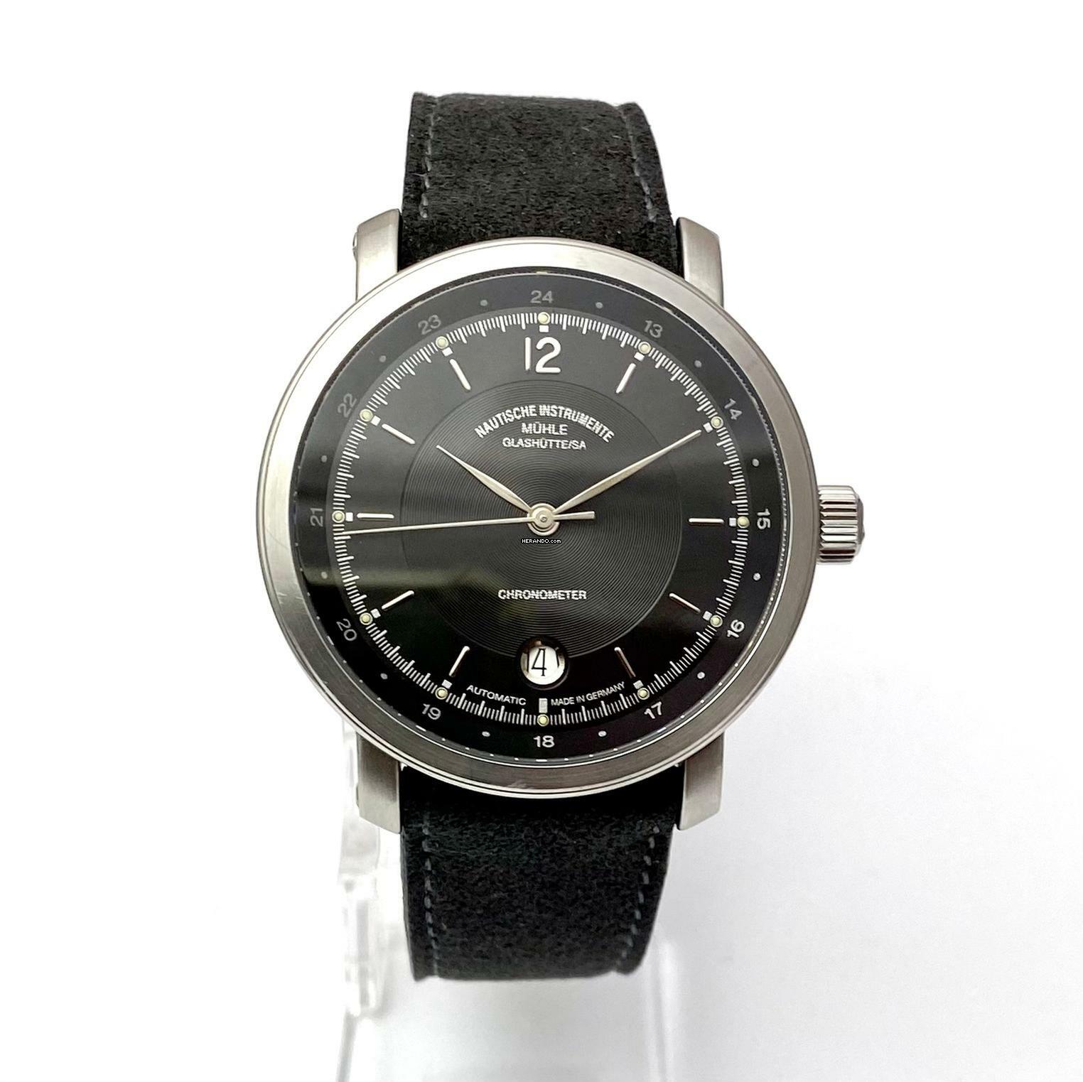 Mühle Glashütte Chronometer Automatik limitiert 999 Stück