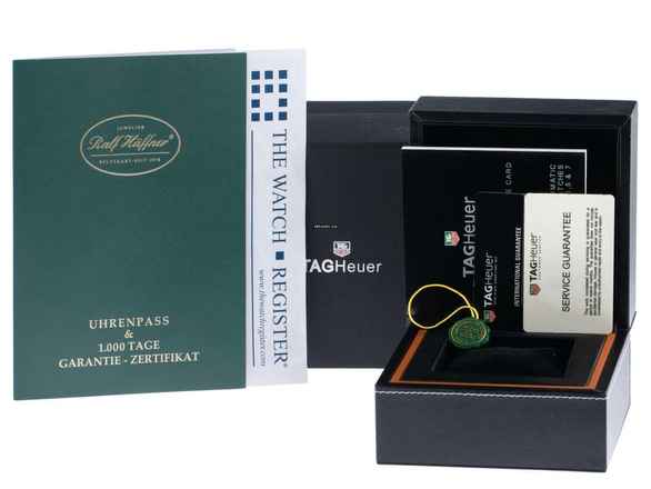  TAG Heuer Carrera Calibre 6 Heritage Carrera Ref.WAS2150.BD0733 2013 Full Set wie Neu Vintage 