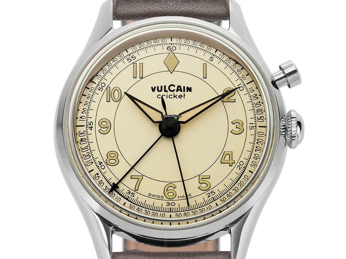 Vulcain Cricket Classique Ref.100269B77.BAC313 2025 Full Set Neu
