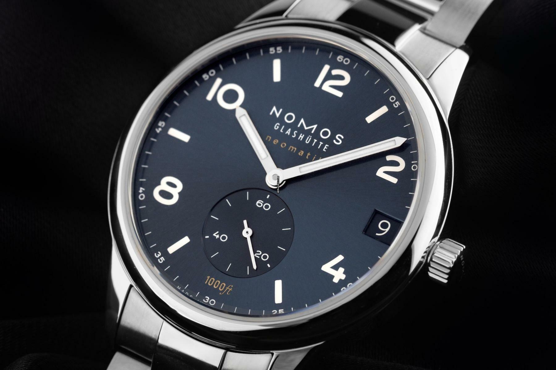 NOMOS Club Neomatik Glashütte Club Sport Neomatik Ref.782 2025 Full Set Neu