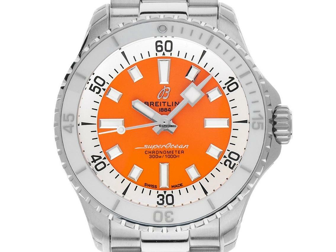 Breitling Superocean 36 Automatic 36 Ref.A17377211O1A1 2025 Full Set Ungetragen