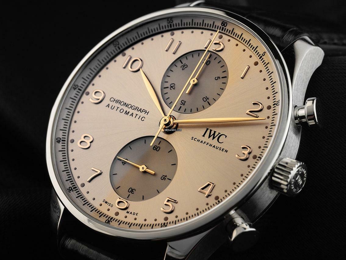 IWC Portugieser Chronograph Ref.IW371624 2025 Full Set Ungetragen