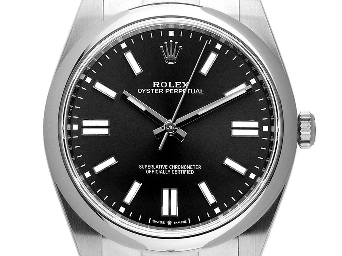 Rolex Oyster Perpetual 41 Ref.124300 2021 Full Set wie Neu Vintage