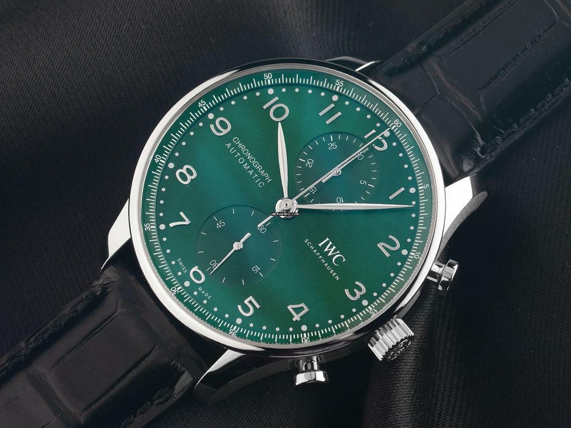 IWC Portugieser Chronograph Ref.IW371615 2025 Full Set Ungetragen