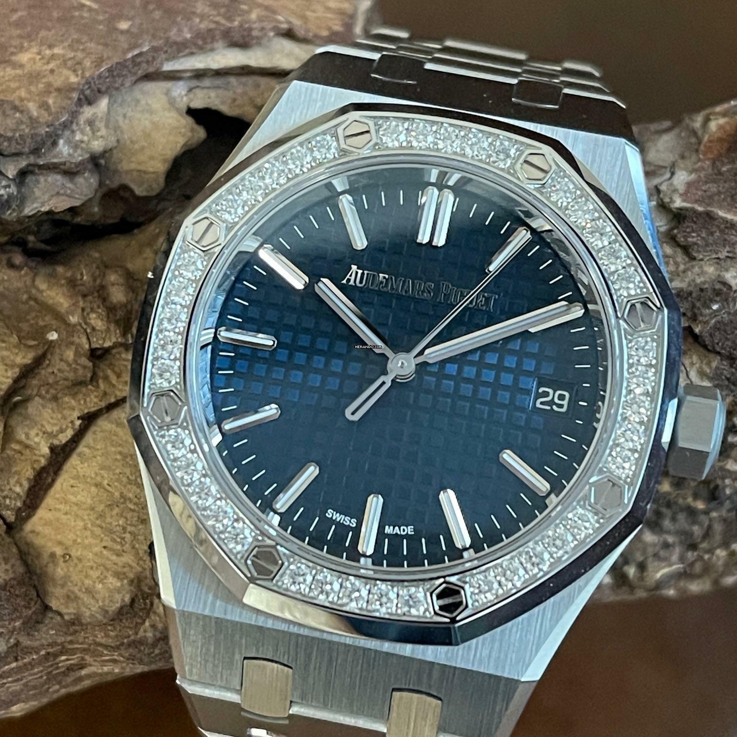 Audemars Piguet Royal Oak Lady FULL SET 2024 - Ref. 15451ST.ZZ.1256ST.03