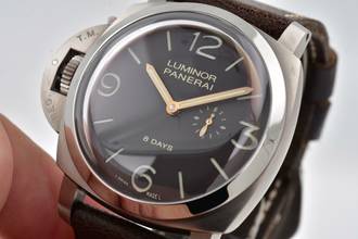 Thumbnail von Panerai Luminor 1950 Left-Handed 8 Days Titanio PAM 368 LE Limited PAM00368
