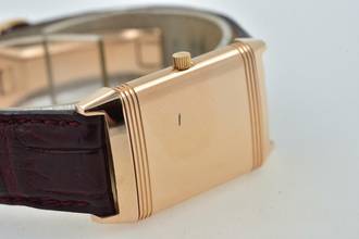 Thumbnail von Jaeger-LeCoultre Reverso Classique Classic 250.8.86 18k Rosé Gold Full Set JLC Service 01/2025