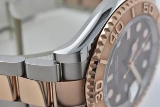 Thumbnail von Rolex Yacht-Master 40 18k Rose Gold Stainless Steel Brown Dial 126621