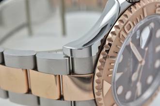 Thumbnail von Rolex Yacht-Master 40 18k Rose Gold Stainless Steel Brown Dial 126621