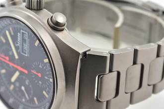 Thumbnail von Sinn 144 Ti Chronograph Titan Titanium Vintage Tritium