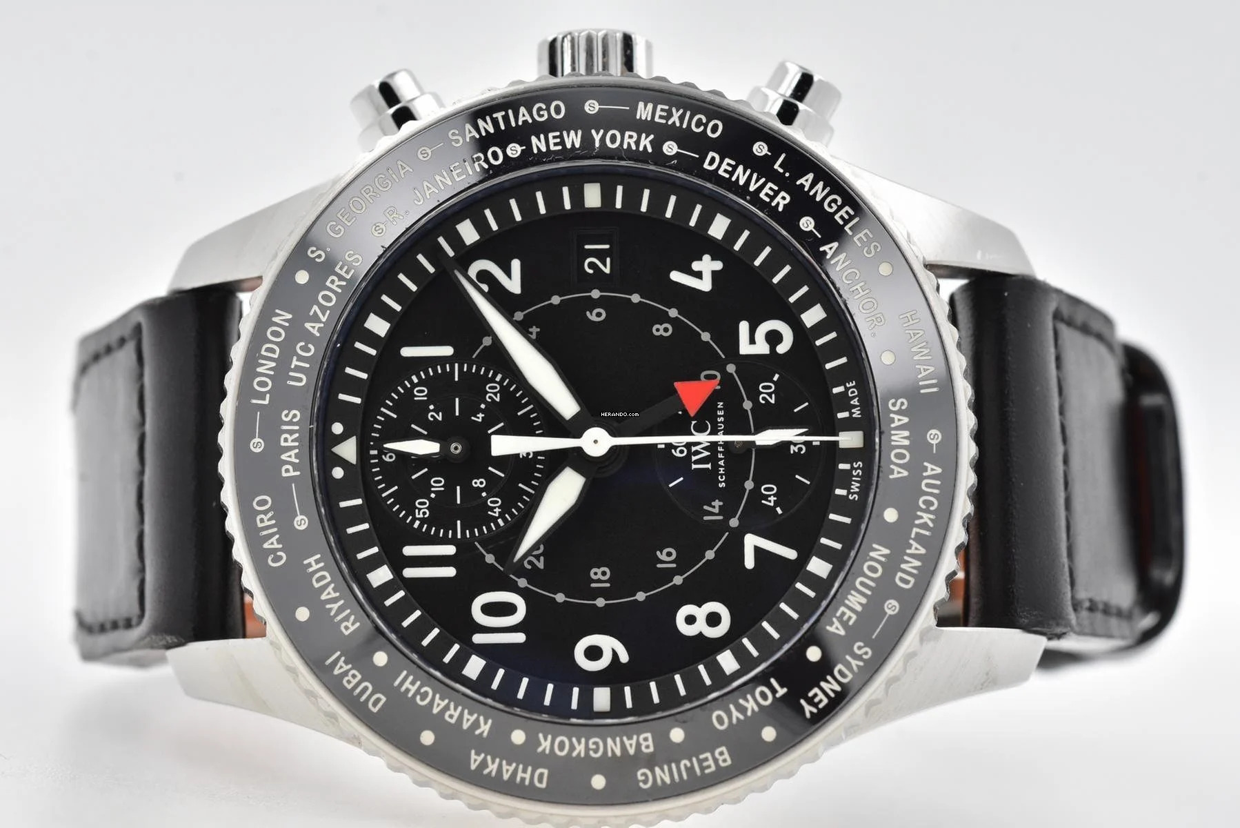 IWC Pilot Timezoner Pilot's Timezoner Chronograph IW395001 World Timer