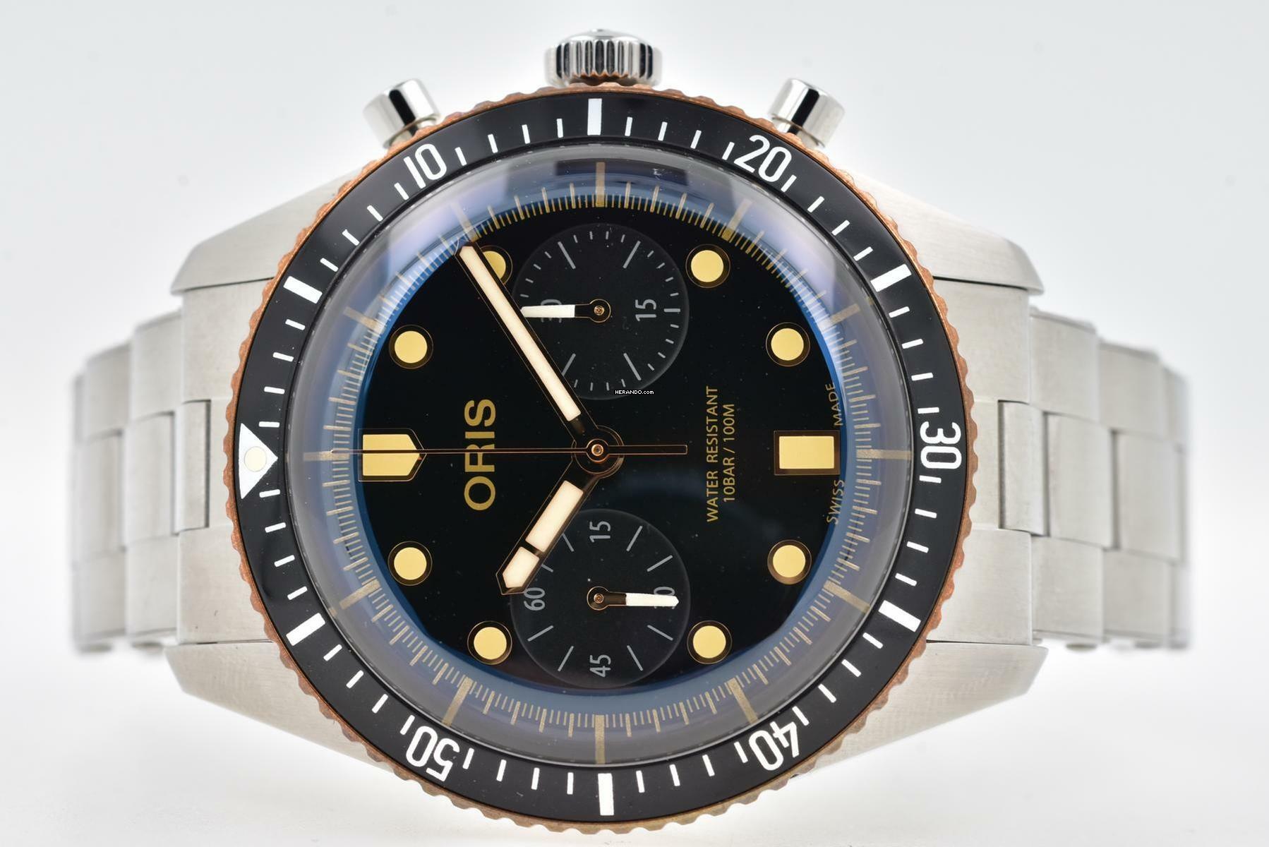 Oris Divers Sixty Five Diving Divers Sixty-Five Chronograph 01 771 7744 4354