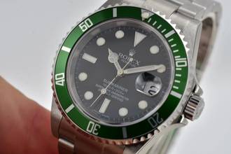 Thumbnail von Rolex Submariner Date 50th 16610LV Full Set LC170 Stickers Stickered