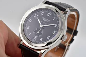 Thumbnail von Longines Heritage 1940 Collection Pilots Watch L27674532 Black Dial 40mm