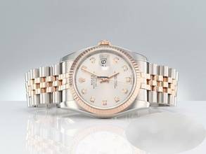 Thumbnail von Rolex Datejust 36 36mm 116231 2011 Stahl Rosegold 750 Diamanten Automatik Stainless Steel 18kt Rose Gold Jubilé-band Chronometer Oyster