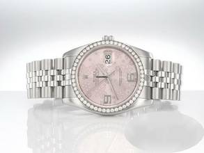 Thumbnail von Rolex Datejust 36 36mm 116244 2009 Lc100 Stahl Weissgold 750 Diamanten Automatik Stainless Steel 18kt White Gold Jubilé-band Chronometer Oyster