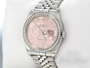 Thumbnail von Rolex Datejust 36 36mm 116244 2009 Lc100 Stahl Weissgold 750 Diamanten Automatik Stainless Steel 18kt White Gold Jubilé-band Chronometer Oyster
