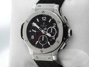 Thumbnail von Hublot Big Bang 44 mm Edelstahl Chronograph 301.sx.130.rx Automatik Herren Steel Black Dial