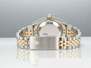 Thumbnail von Rolex Lady-Datejust Edelstahl Gelbgold 750 1996 Diamanten Automatik Stainless Steel 18kt Yellow Gold Jubilé-band Chronometer Oyster Black Dial