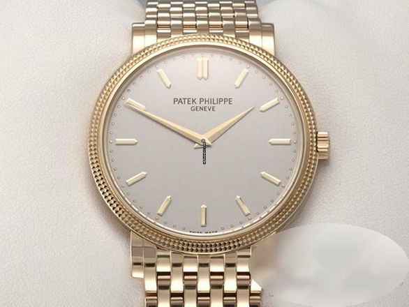  Patek Philippe Calatrava 5120/1j-001 2005 Gelbgold 750 Automatik Gold 