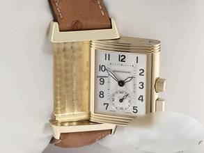 Thumbnail von Jaeger-LeCoultre Reverso Memory 255.1.82 2001 Gelbgold 750 Handaufzug 18kt Yellow Gold