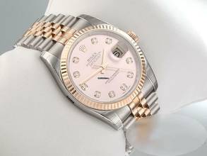 Thumbnail von Rolex Datejust 36 36mm 116231 2011 Stahl Rosegold 750 Diamanten