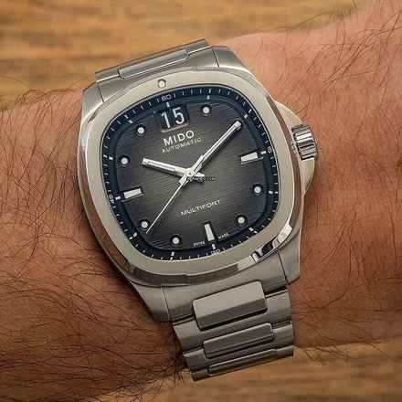  Mido Multifort Tv Big Date Titanium NEW FULL SET 