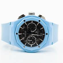 Thumbnail von Hublot Classic Fusion Aerofusion Chronograph Orlinski Sky Blue 45mm Full Set 2022