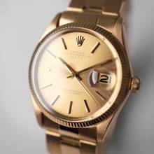 Thumbnail von Rolex Oyster Perpetual Date 34MM Champagne Ghost Dial