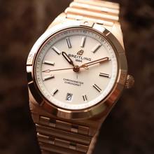 Thumbnail von Breitling Chronomat 36 Automatic 36MM Rose Gold Silver Dial NEW IN STICKERS