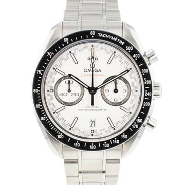  Omega Speedmaster Racing Steel White Dial 