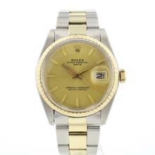 Thumbnail von Rolex Oyster Perpetual Date 34MM Steel Gold Oyster